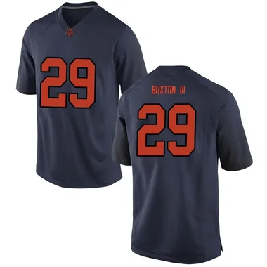 Youth Replica Berry Buxton III Syracuse Orange Football College Jersey - Navy